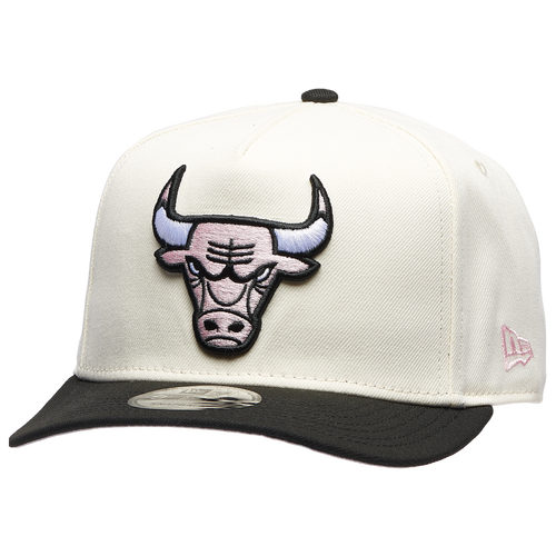 New Era Chicago Bulls  Bulls 9fifty A-frame 50th Anniversary Retro Cap In White
