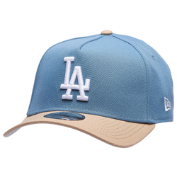 Adult - New Era Dodgers 9FORTY A-Frame Cap - Faded Blue/Caramel