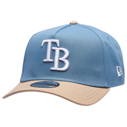 Adult - New Era Rays 9FORTY A-Frame Cap - Caramel/Faded Blue