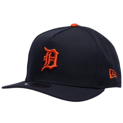 Men's - New Era Tigers 25 All-Star Game 9FIFTY A-Frame Curve Cap - Navy/Orange