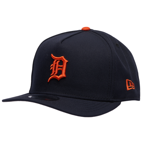 MENS - New Era Tigers 25 All-Star Game 9FIFTY A-Frame Curve Cap - Navy/Orange