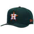 New Era Houston Astros 45th 9FIFTY A-Frame Curve Cap - New Era Orange/Dark Green