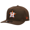 New Era Houston Astros 60th 9FIFTY A-Frame Curve Cap - New Era Walnut/Orange