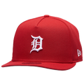 New Era Detroit Tigers Standard 9FIFTY A-Frame Curve Cap - New Era Scarlet/White