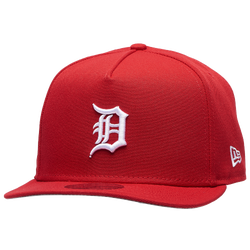 Men's - New Era Detroit Tigers Standard 9FIFTY A-Frame Curve Cap - Scarlet/White