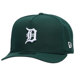 Men's - New Era Detroit Tigers Standard 9FIFTY A-Frame Curve Cap - Dark Green/White