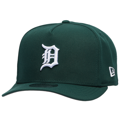  - New Era Detroit Tigers Standard 9FIFTY A-Frame Curve Cap - Dark Green/White