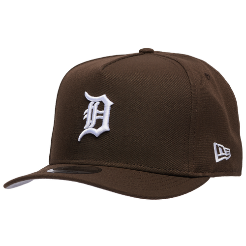 MENS - New Era Detroit Tigers 00 9FIFTY A-Frame Curve Cap - Walnut/White
