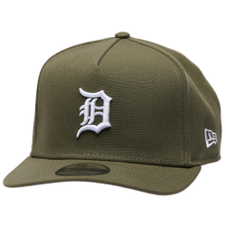 Men's - New Era Detroit Tigers Standard 9FIFTY A-Frame Cap - New Olive/White