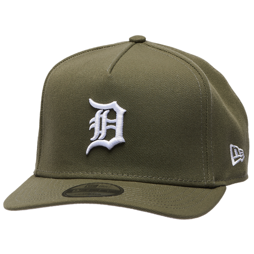 MENS - New Era Detroit Tigers Standard 9FIFTY A-Frame Cap - New Olive/White