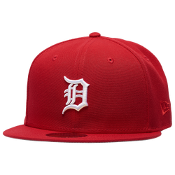 Men's - New Era Detroit Tigers 50th Anniversary 59FIFTY Cap - White/Scarlet