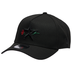 Men's - New Era Astros Bob Rose 9FORTY A-Frame Cap - Black/Black