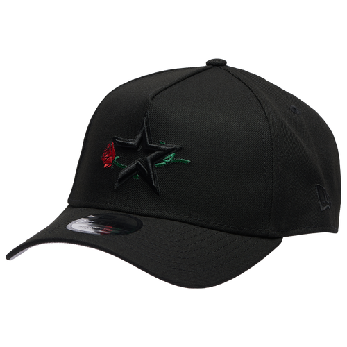 New Era Mens Houston Astros  Astros Bob Rose 9forty A-frame Cap In Black
