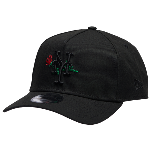 New Era Mens New York Mets  Mets Bob Rose 9forty A-frame Cap In Black