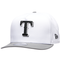 Men's - New Era Rangers 950AF Curve 23 World Series Champion Cap - Gray/White