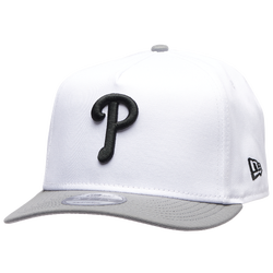 Men's - New Era Phillies 950AF Curve Cap - Gray/White