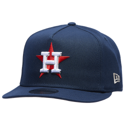 Men's - New Era Astros 950AF Curve 60th Anniversary Cap - Navy/Gray