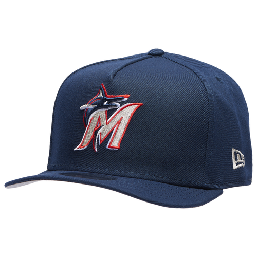 MENS - New Era Marlins 950AF Curve 30th Anniversary Cap - Navy/Gray