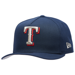 Men's - New Era Rangers 950AF Curve World Series Champion Cap - Navy/Gray