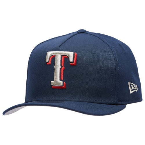  - New Era Rangers 950AF Curve World Series Champion Cap - Navy/Gray