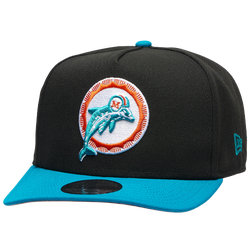 Men's - New Era Dolphins 950AF 40th Anniversary Curve Cap - Black/Teal