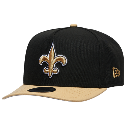 MENS - New Era Saints 950AF '10 Super Bowl Curve Cap - Black/Gold