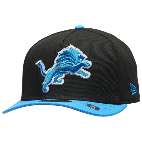  - New Era Lions 950AF 75th Anniversary Curve Cap - Black/Blue