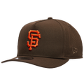 New Era Giants 950AF 50th Anniversary Curve Cap - New Era Brown