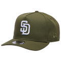 New Era Padres 950AF Curve Cap - New Era Olive
