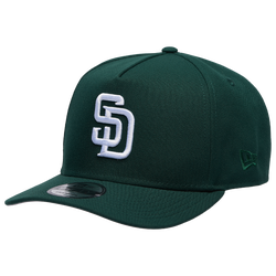 Men's - New Era Padres 950AF 50th Anniversary Curve Cap - Green/Green
