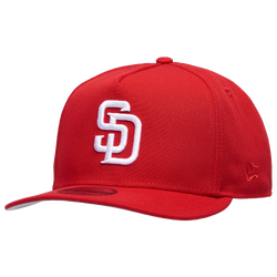 Men's - New Era Padres 950AF SCR Curve Cap - Red/Red