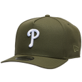 New Era Phillies 950AF Curve Cap - New Era Olive