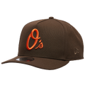 New Era Orioles 950AF 30th Anniversary Curve Cap - New Era Brown