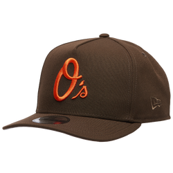 Men's - New Era Orioles 950AF 30th Anniversary Curve Cap - Brown/Brown