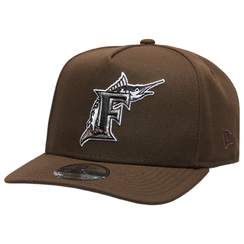 MENS - New Era Marlins 950AF '03 World Series Curve Cap - Brown