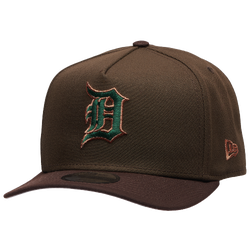 Men's - New Era Tigers 9FIFTY A-Frame Curve 40th Cap - Burnt Wood/Green