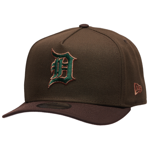  - New Era Tigers 9FIFTY A-Frame Curve 40th Cap - Burnt Wood/Green