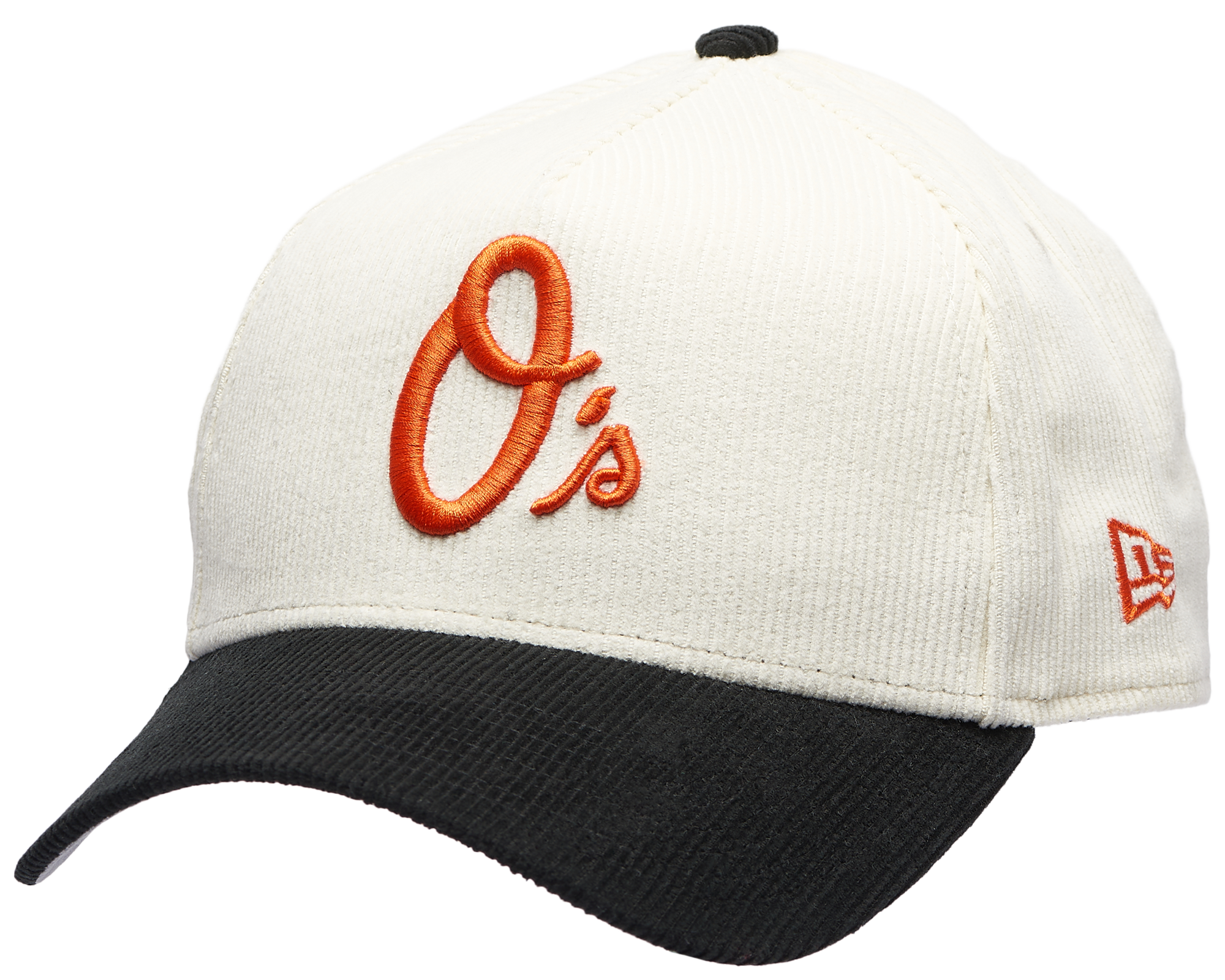 New Era Orioles 940 A Frame Corduroy Cap - Adult