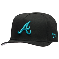 Men's - New Era Braves 9FIFTY A-Frame Curve 95 World Series Cap - Teal/Black