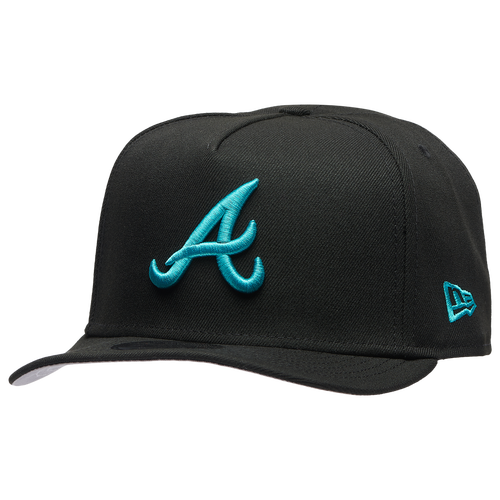  - New Era Braves 9FIFTY A-Frame Curve 95 World Series Cap - Teal/Black
