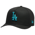 New Era Dodgers 9FIFTY A-Frame Curve 50th Cap - New Era Black/Teal