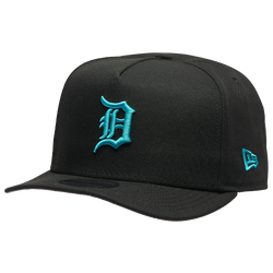 Men's - New Era Tigers 9FIFTY A-Frame Curve Cap - Black/Teal