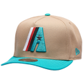 New Era Astros 9FIFTY A-Frame Curve Cap - New Era Teal/Camel