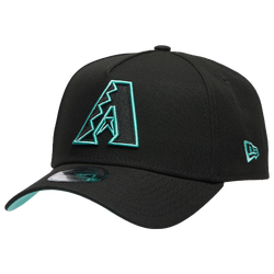 Adult - New Era Diamondbacks 940AF Tiffany Pop Cap - Black