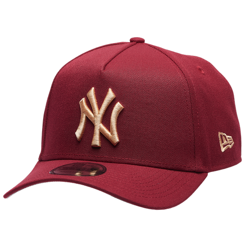 New Era New York Yankees  Yankees 940 A Frame Cap In Red