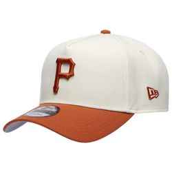 Adult - New Era Pirates 940 A Frame Cap - White/Orange