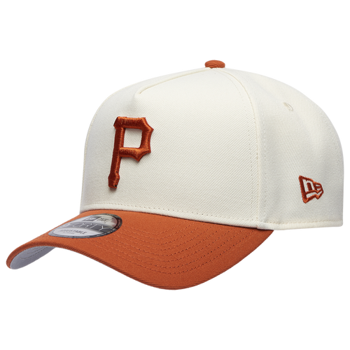New Era Pittsburgh Pirates  Pirates 940 A Frame Cap In White/orange
