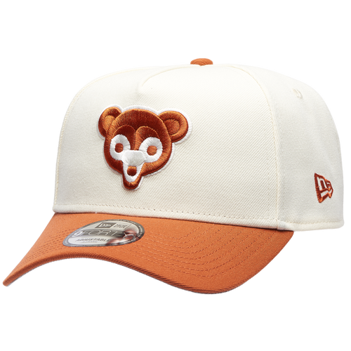 New Era Womens Chicago Cubs Cubs 940 A Frame Cap - Adult - White / Orange