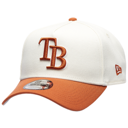 Adult - New Era Rays 940 A Frame Cap - White/Orange