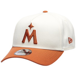 Adult - New Era Twins 940 A Frame Cap - White/Orange